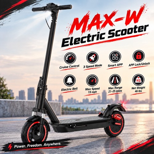 Max electric scooter black - scooter,