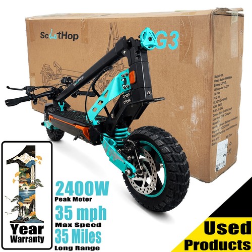 Used foldable electric scooter - electric,
