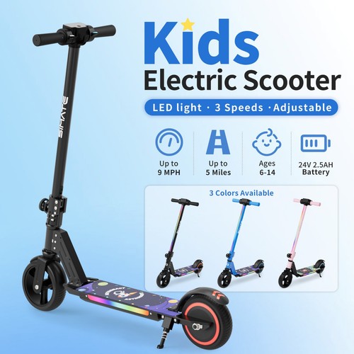 Electric scooter for kids - scooter, 6-14